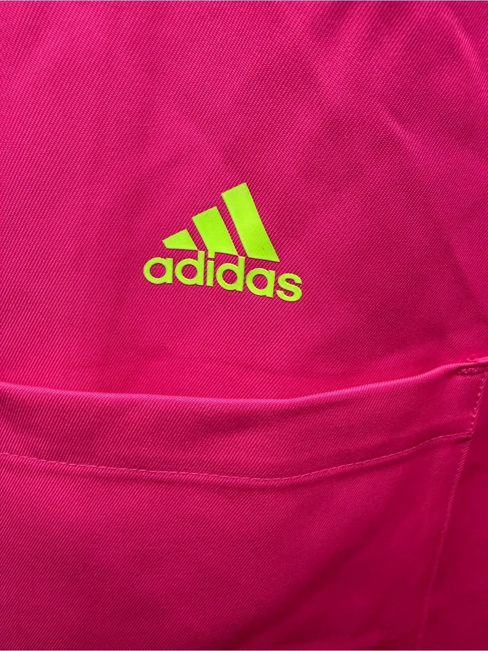 adidas Kidcore Utility-Piece Vest - Hot Pink with Blue & Lime Pockets-XL - Picture 3 of 6